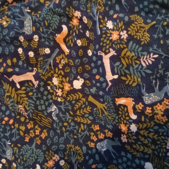 Age 5-6 Years Artisan Ny Wildlife Print Long Sleeve Dress - Picture 3 of 10